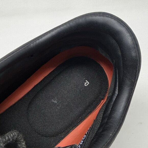 Rockport XCS Waterproof Chukka Boots Mens 8 W Wide Black Leather Preppy Gorpcore